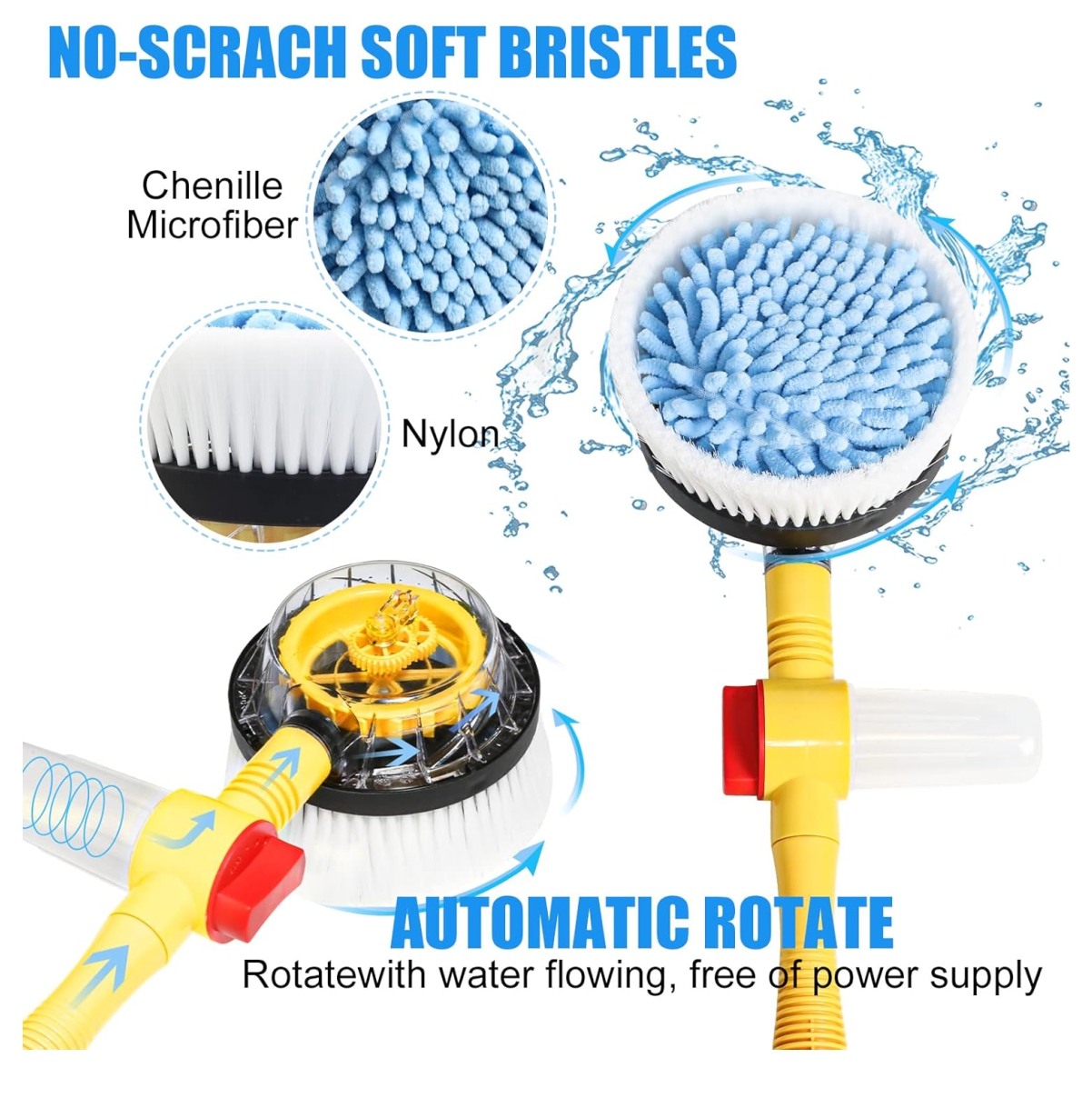 Miniatura 2 de Cepillo A Presion Lavado Carro auto Moto